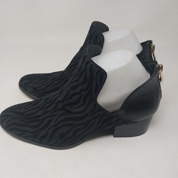 Andrew Gellar Black Suede Shoes. Size 9.5 M - Picture 10 of 16